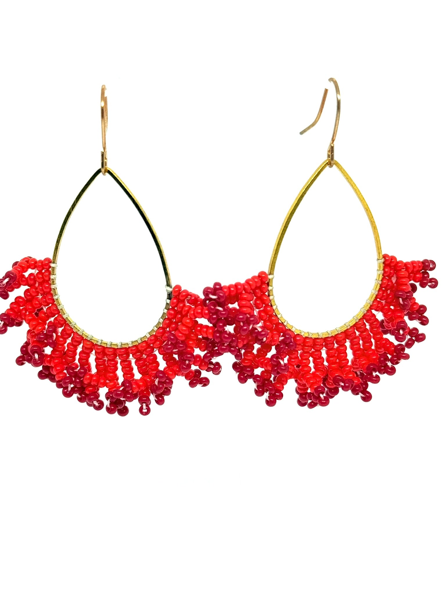 Jabulani Drop Beaded Earrings