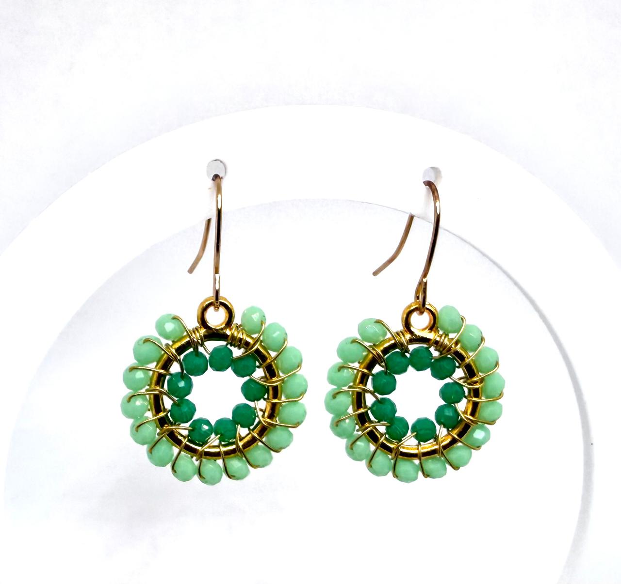 Baby Circle O Earrings