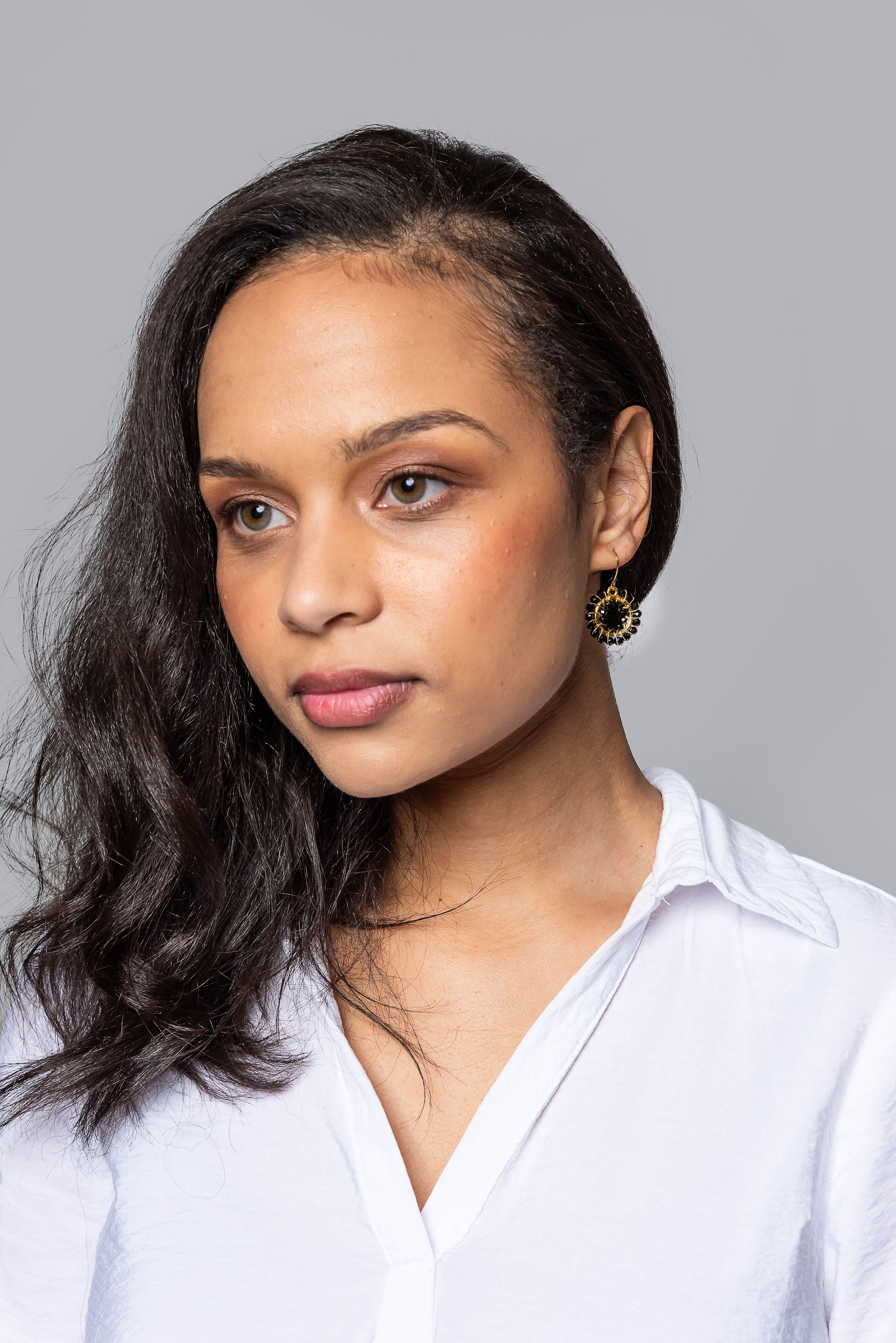 Baby Circle O Earrings