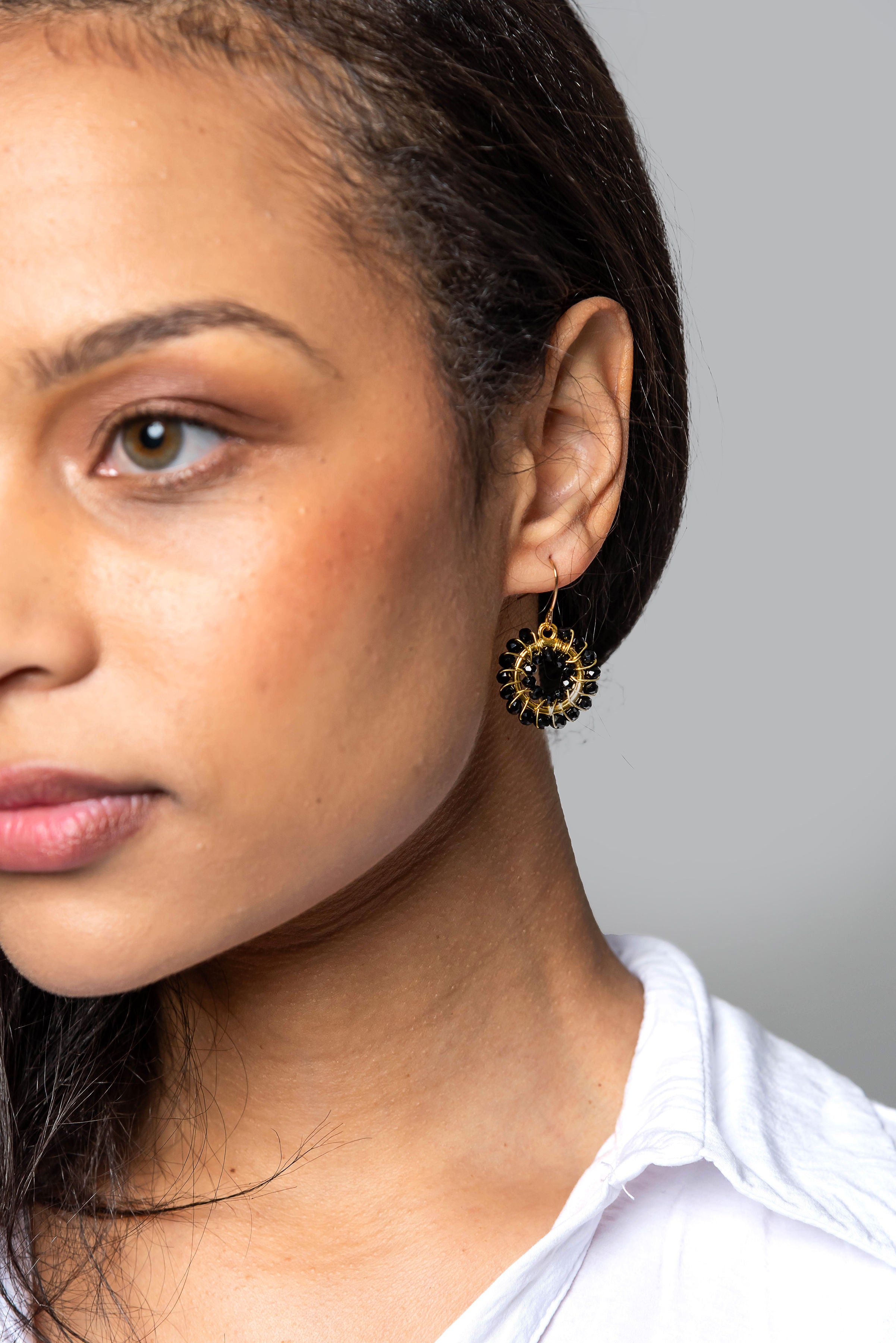 Baby Circle O Earrings