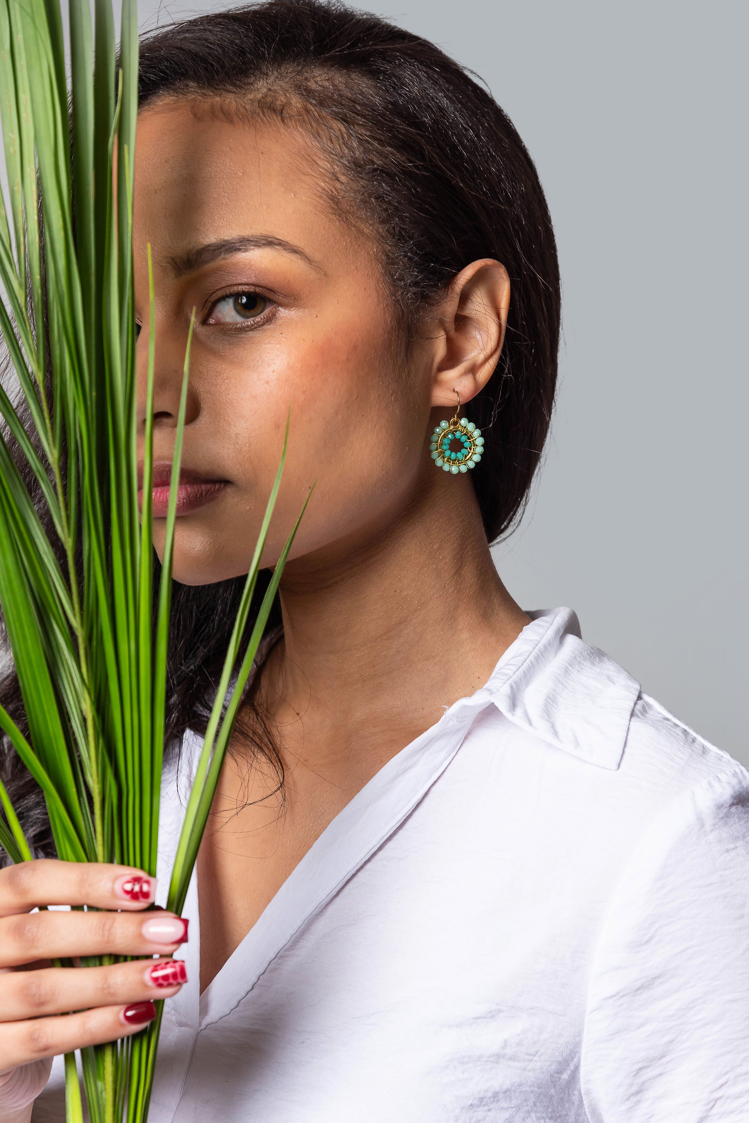 Baby Circle O Earrings
