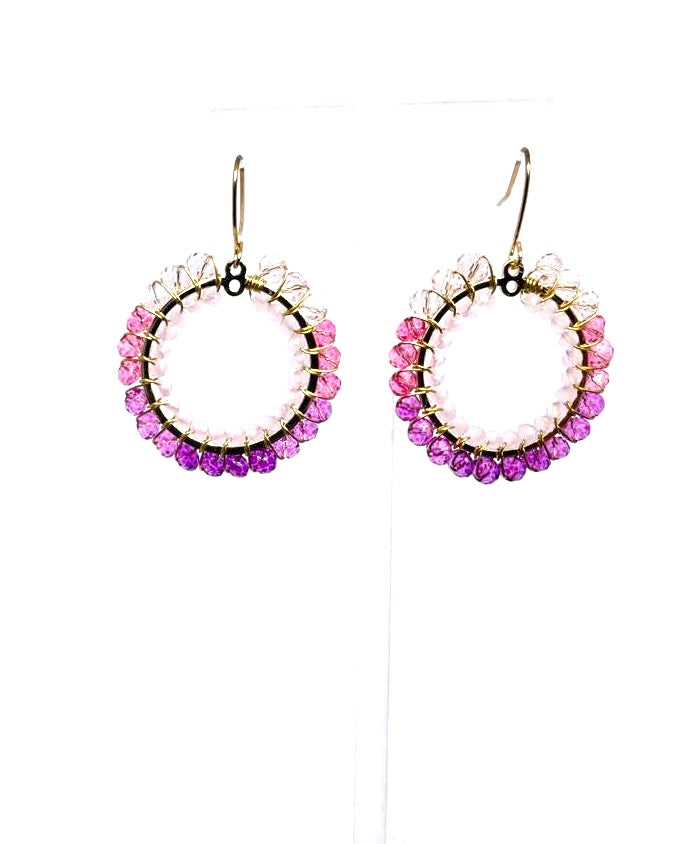 Crystal Multicoloured Earrings