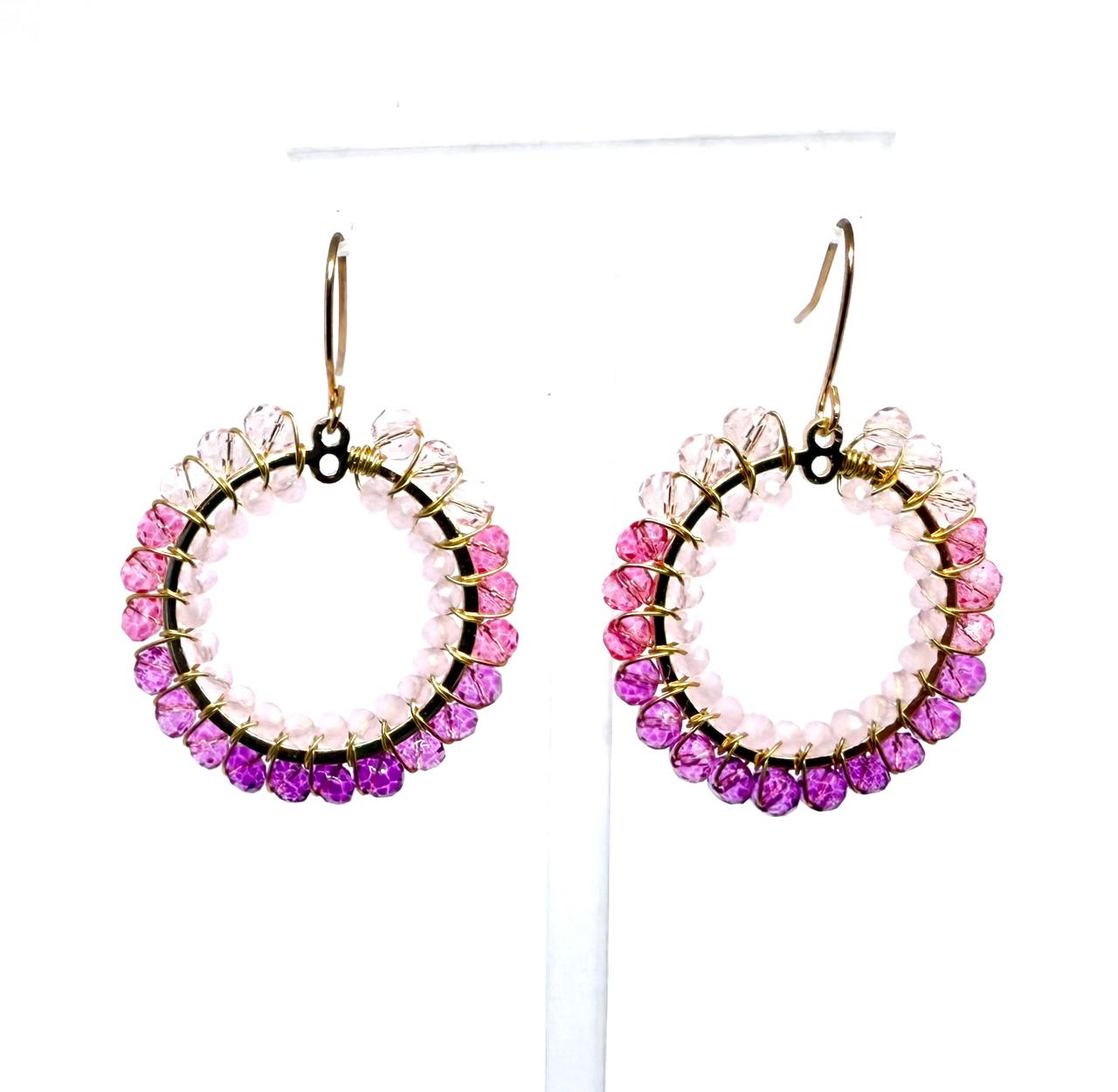 Crystal Multicoloured Earrings