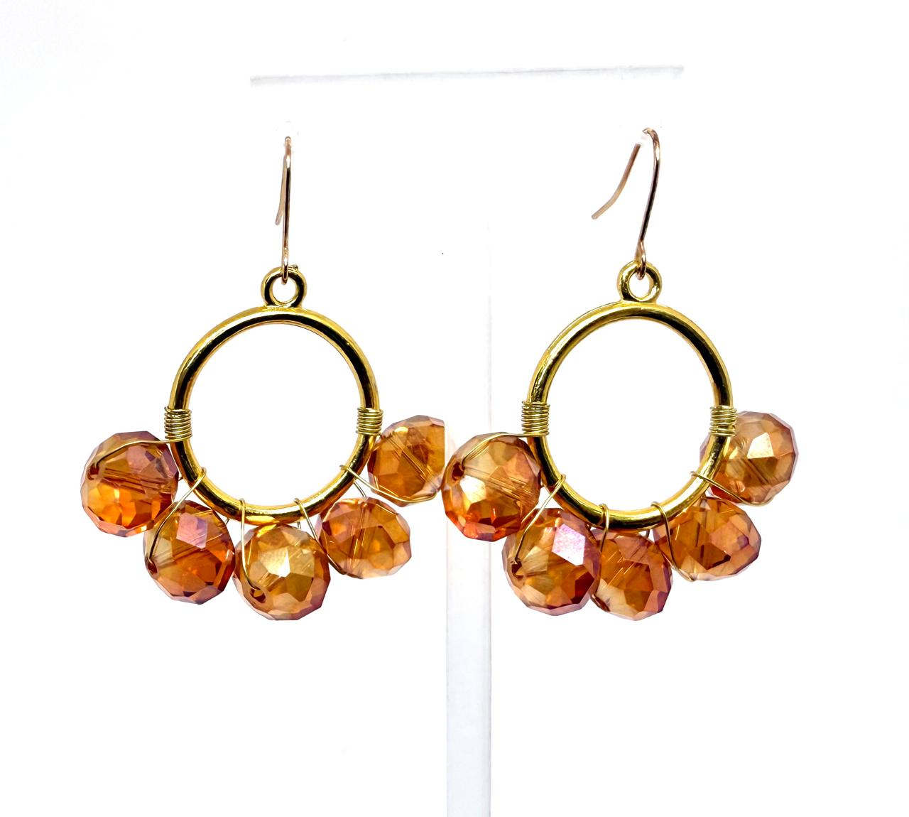 Crystal Jewel Earrings