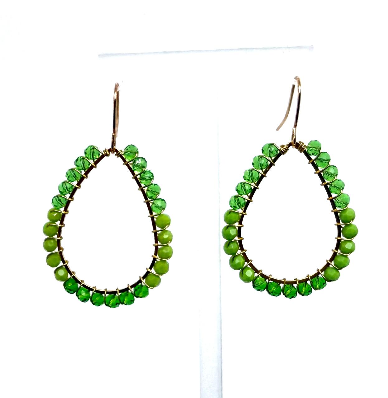 Mix Teardrop Earrings