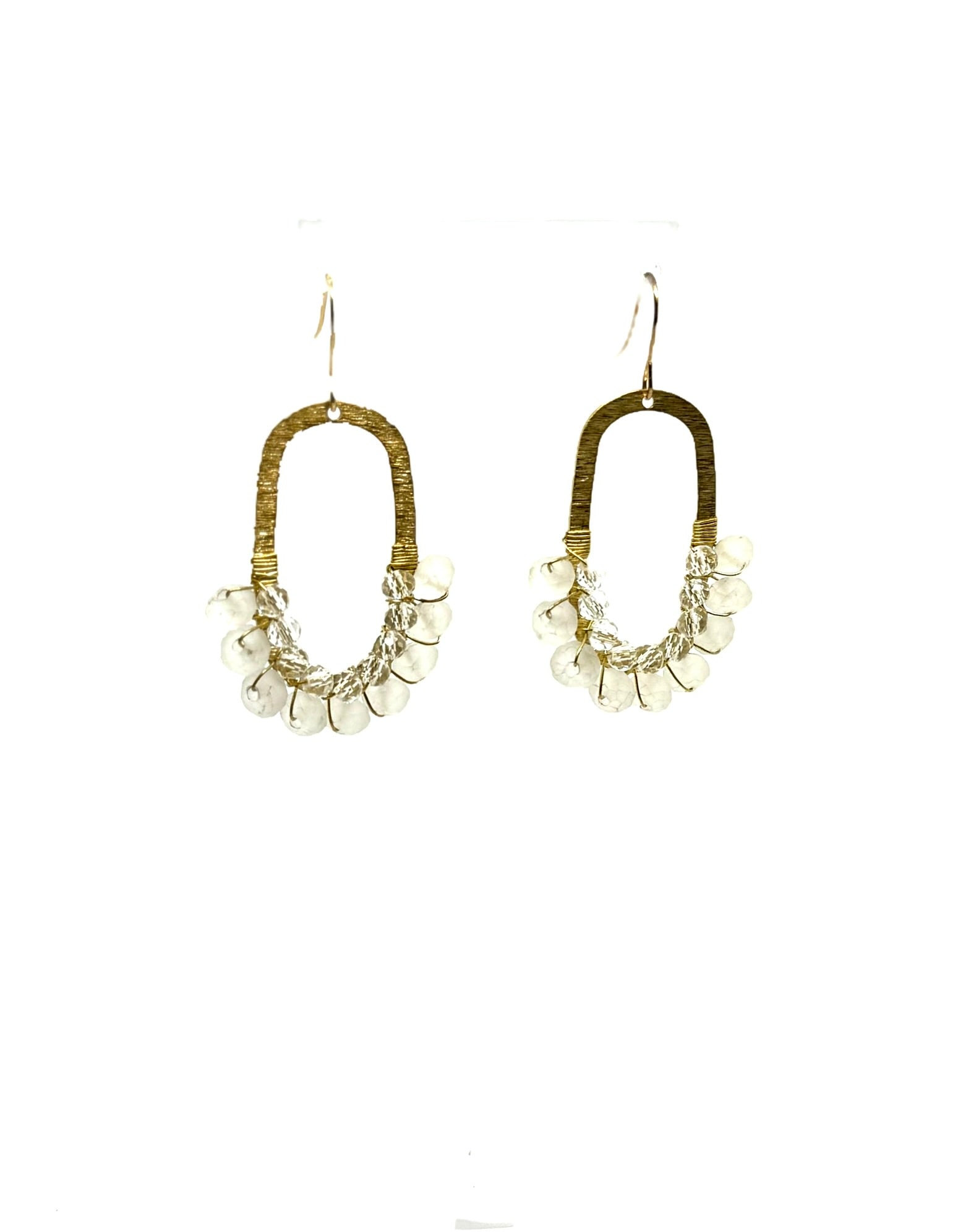 Modern Oval Earrings