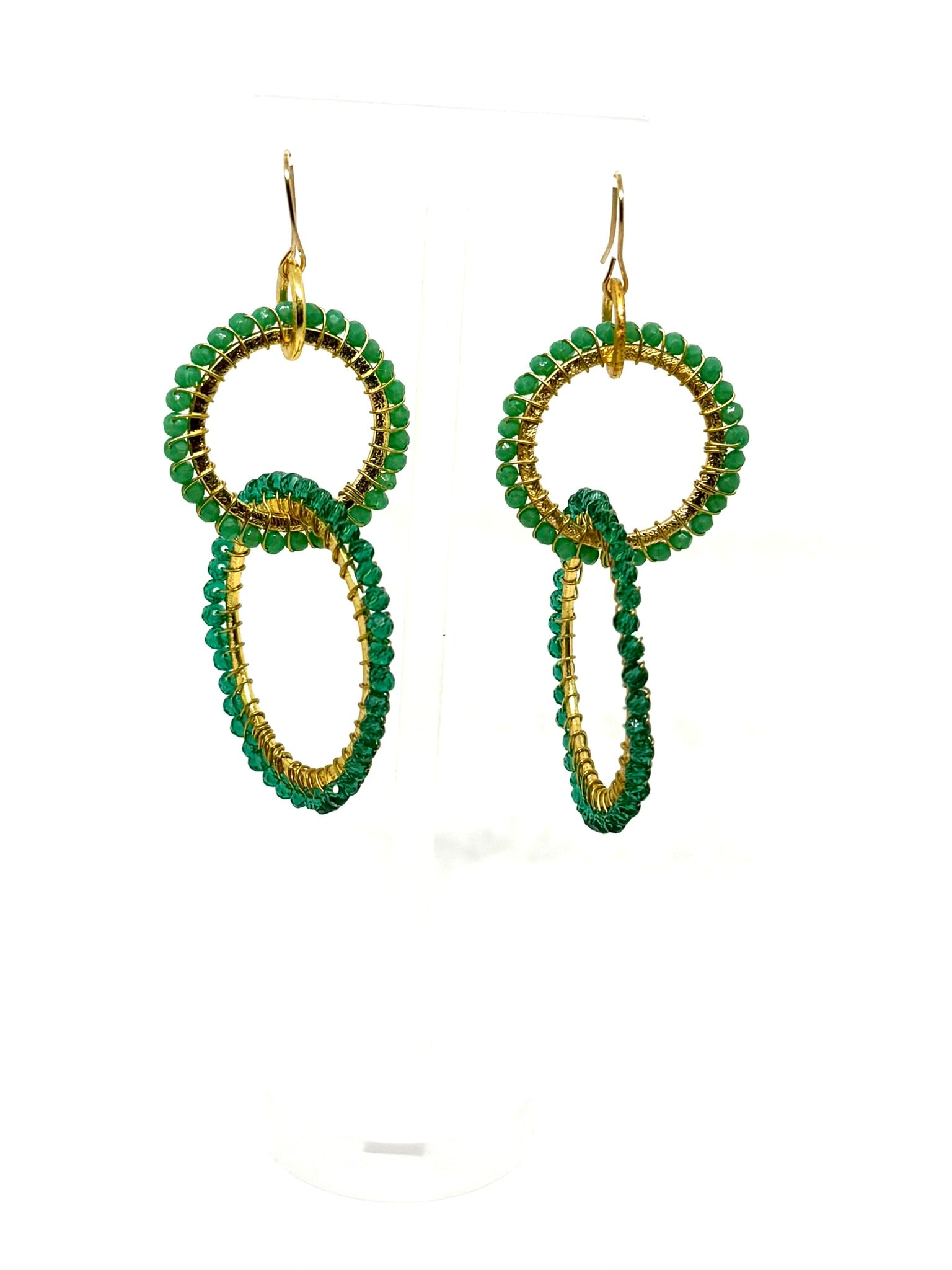 Lite Links Beaded Earrings