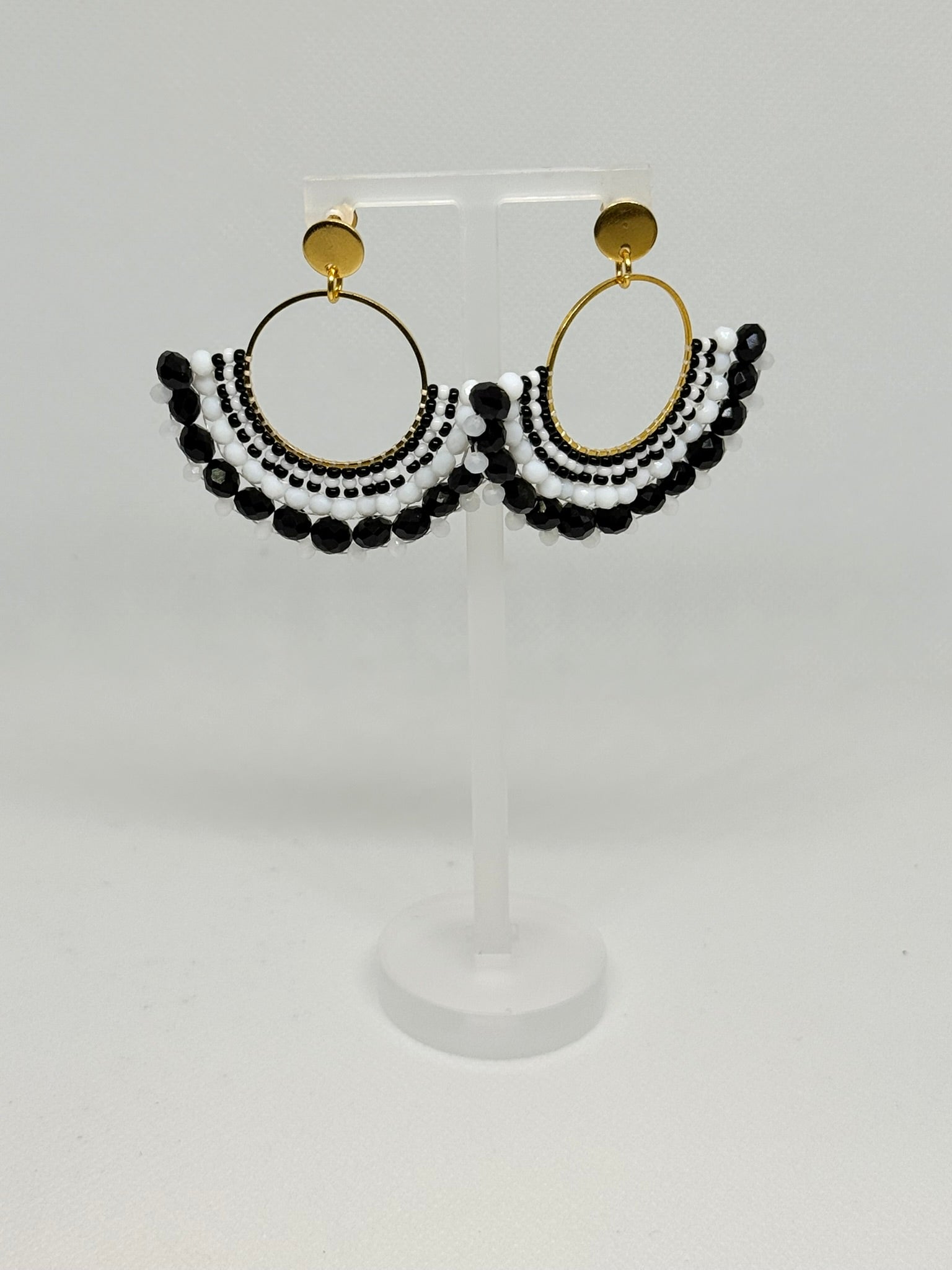 Tombi Medium Beaded Earrings