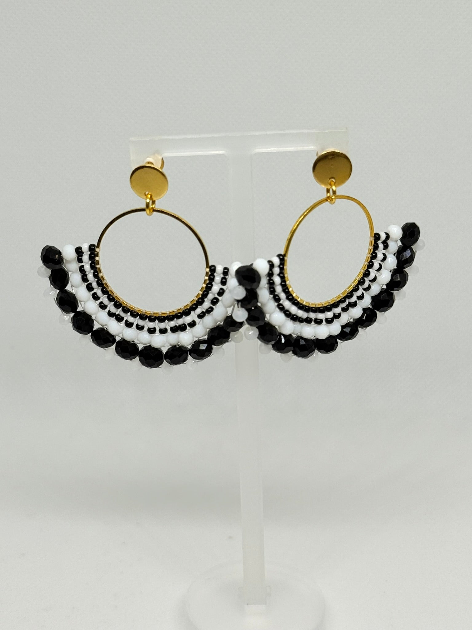Tombi Medium Beaded Earrings