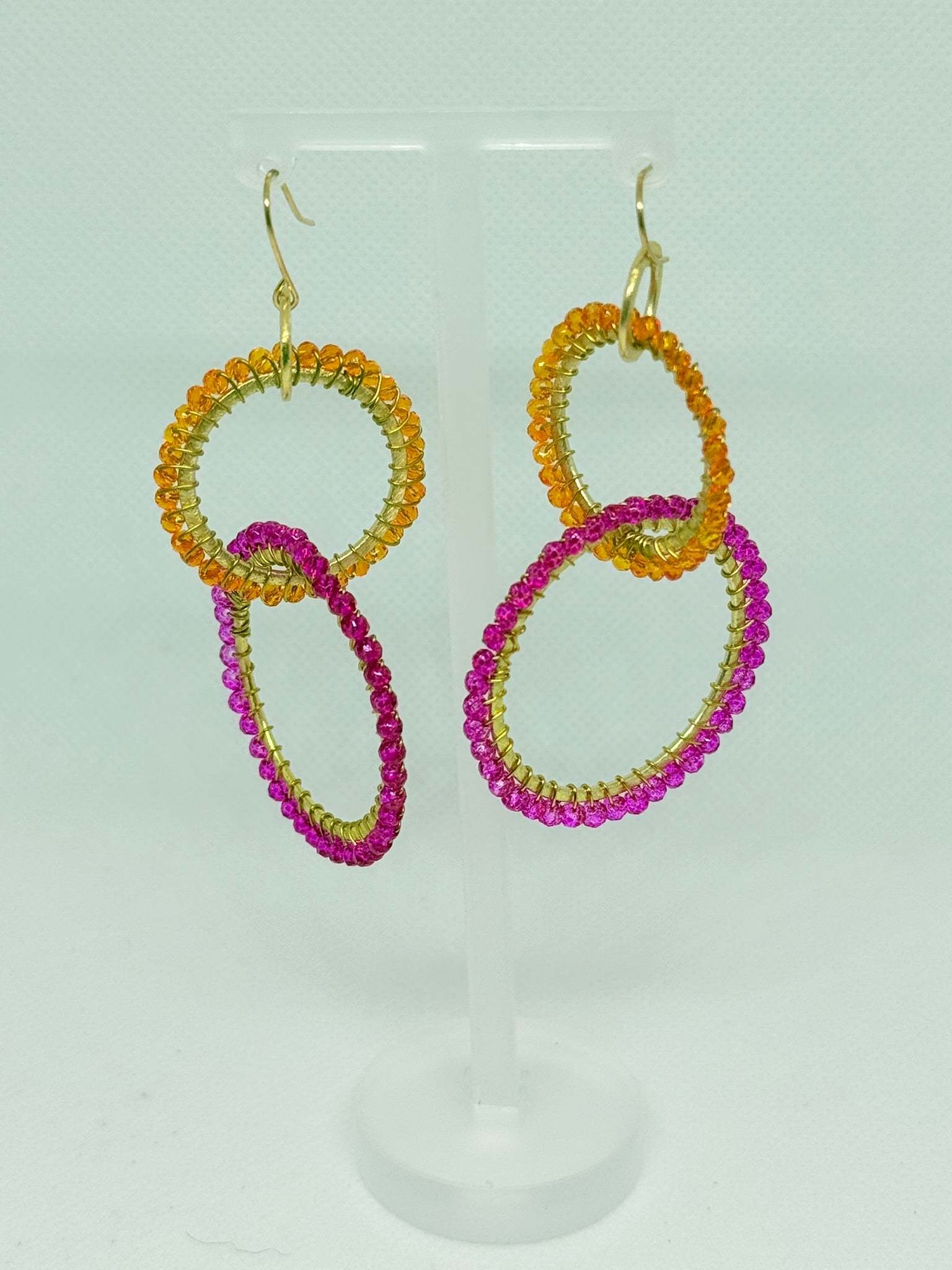 Lite Links Beaded Earrings