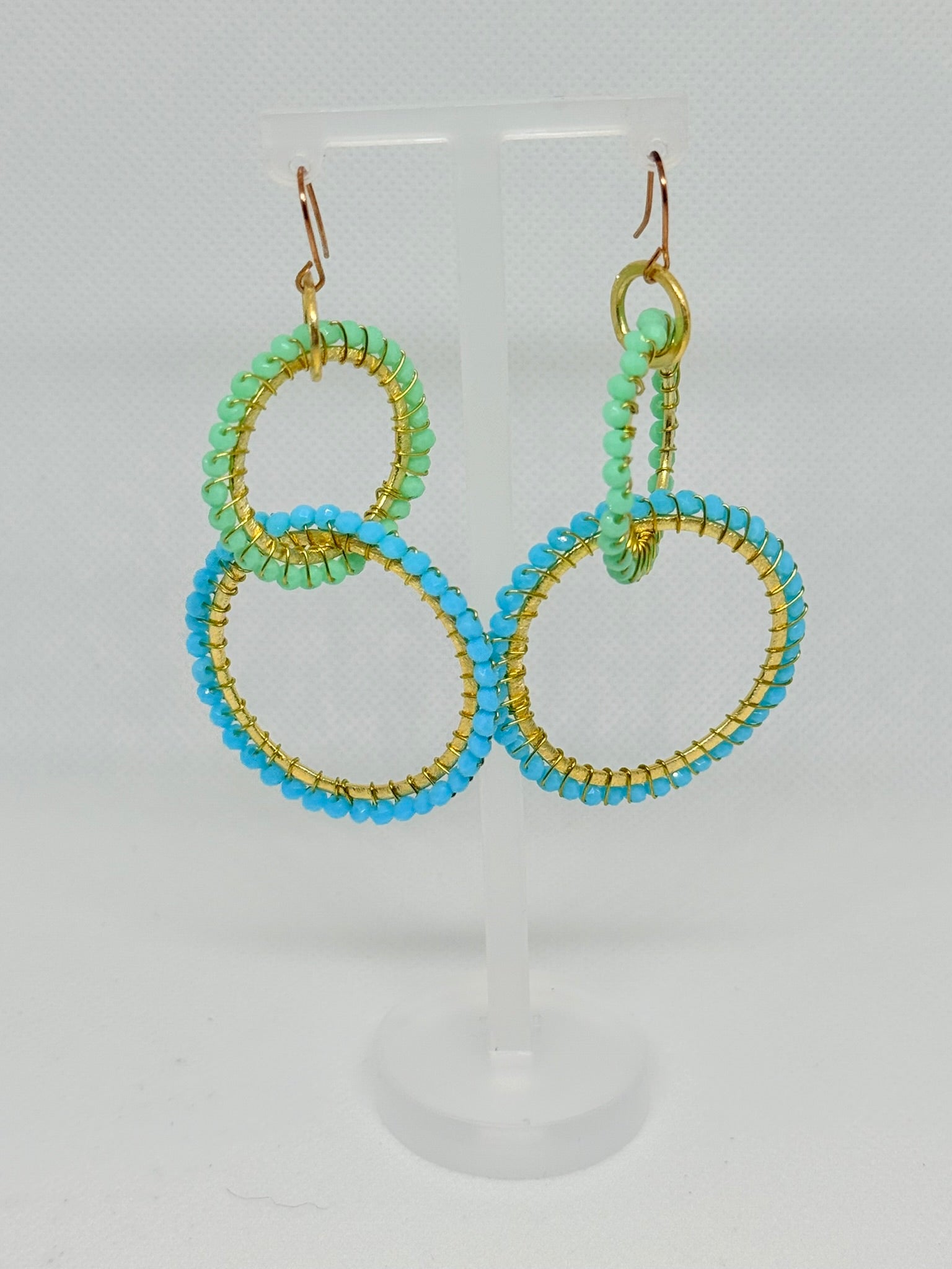 Lite Links Beaded Earrings
