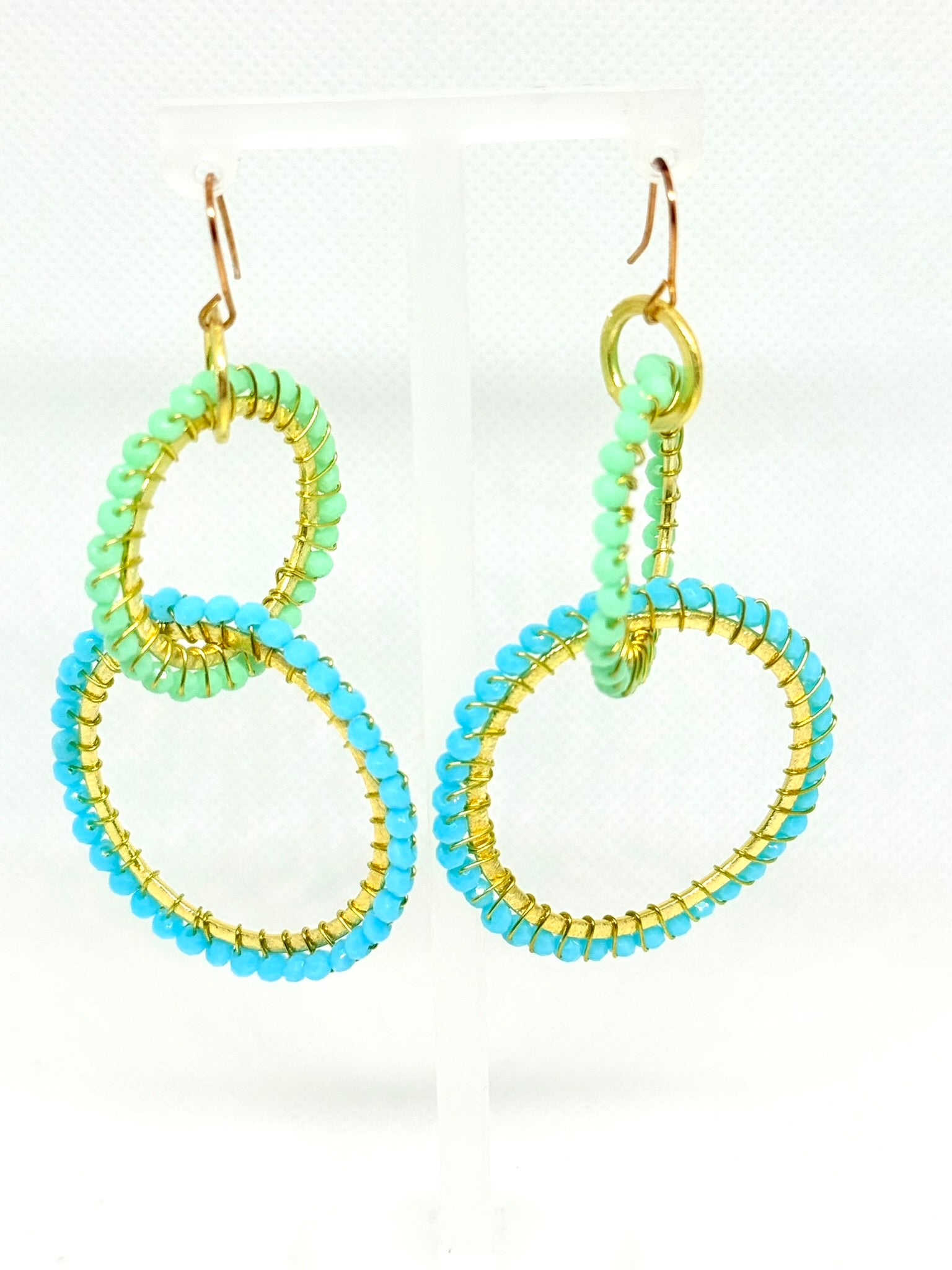 Lite Links Beaded Earrings