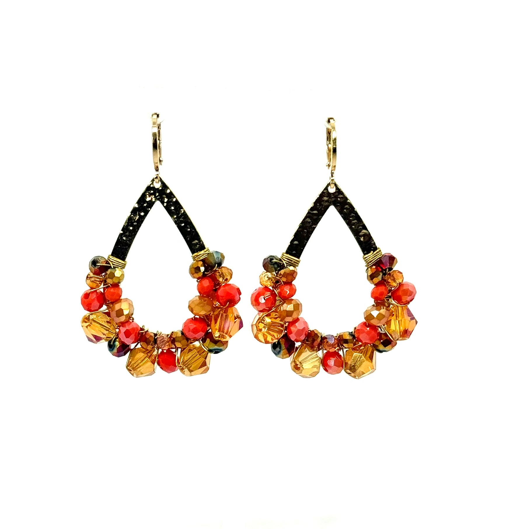 Queen Teardrop Earrings