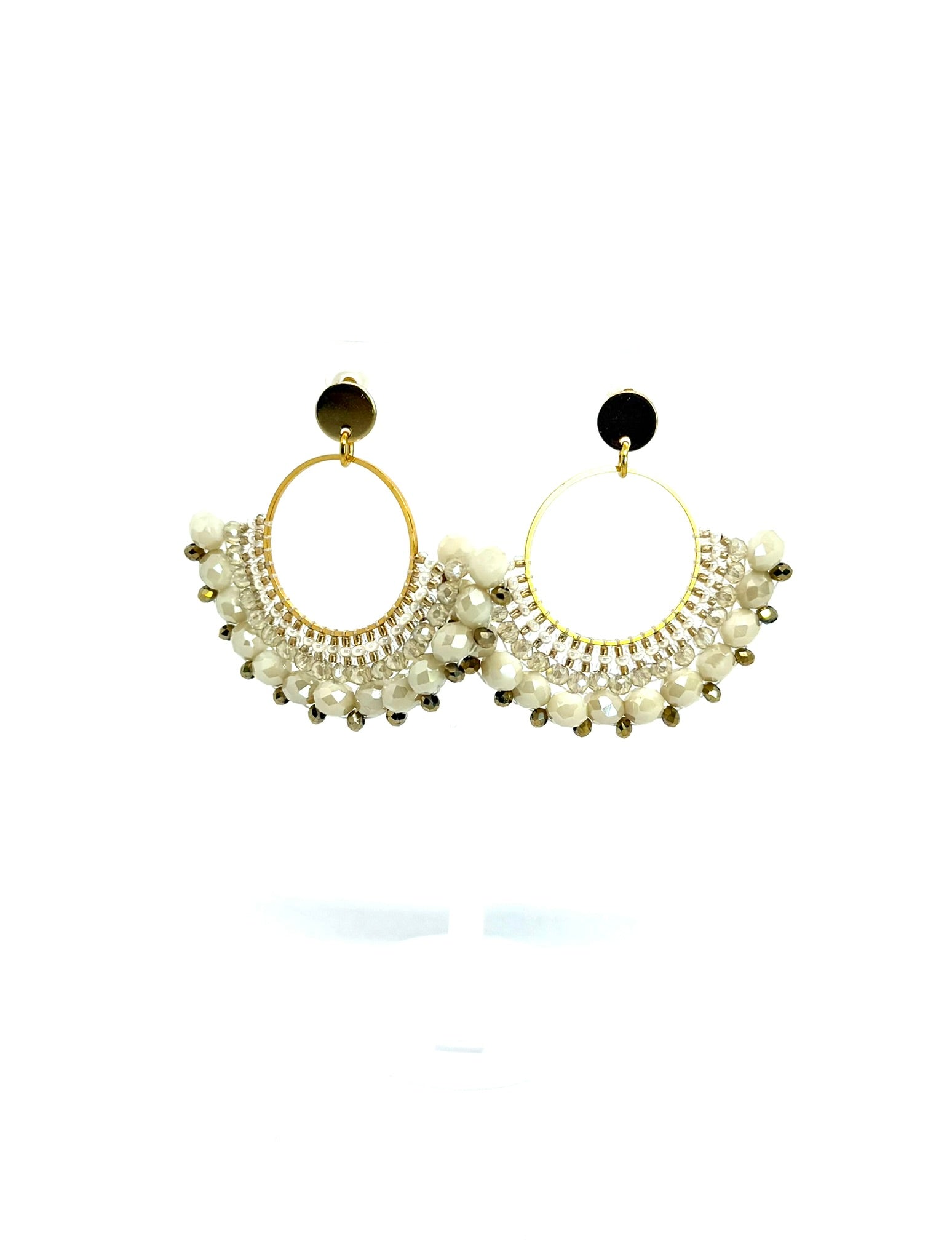 Tombi Medium Beaded Earrings