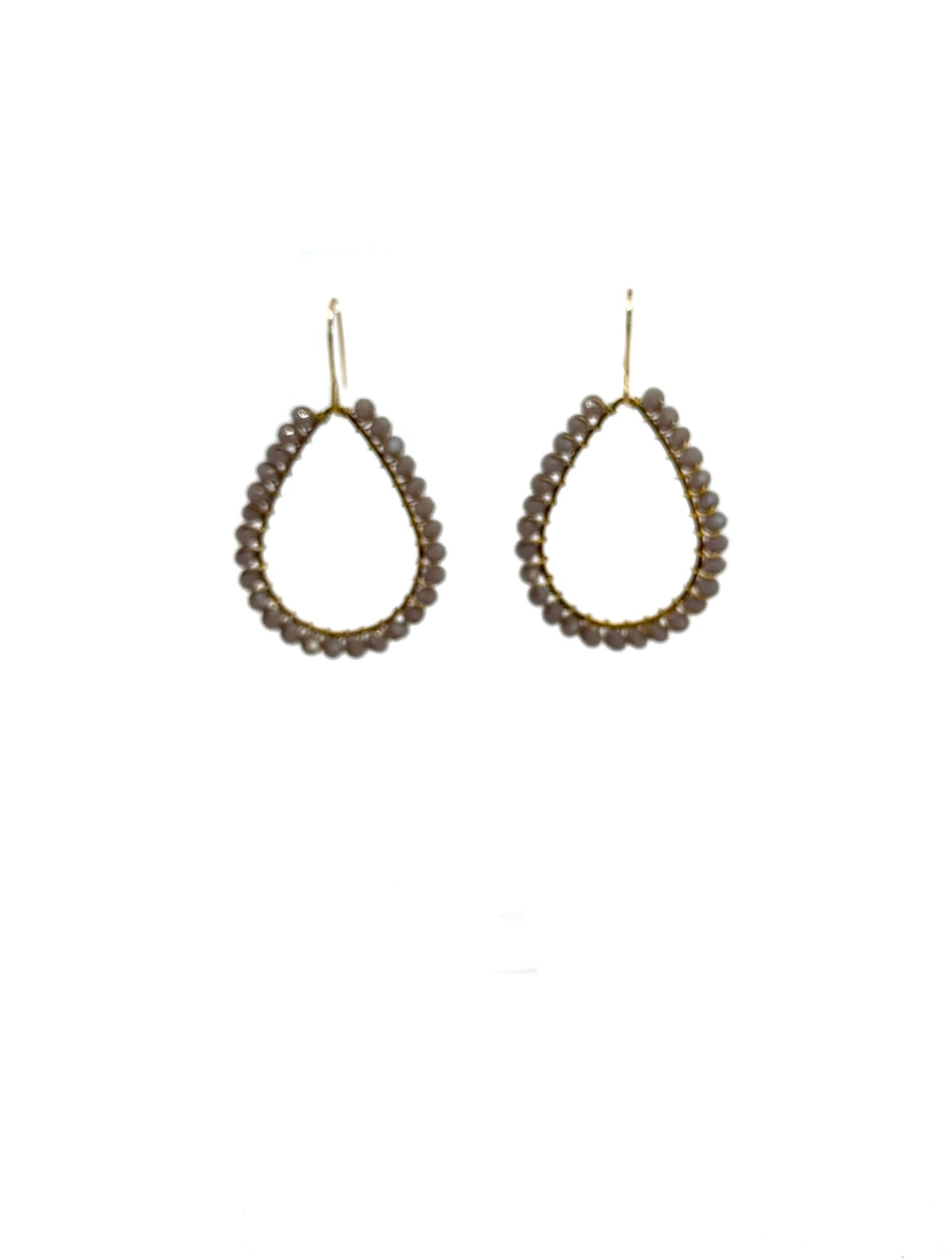 Eco Teardrop Earrings (mixed colors)