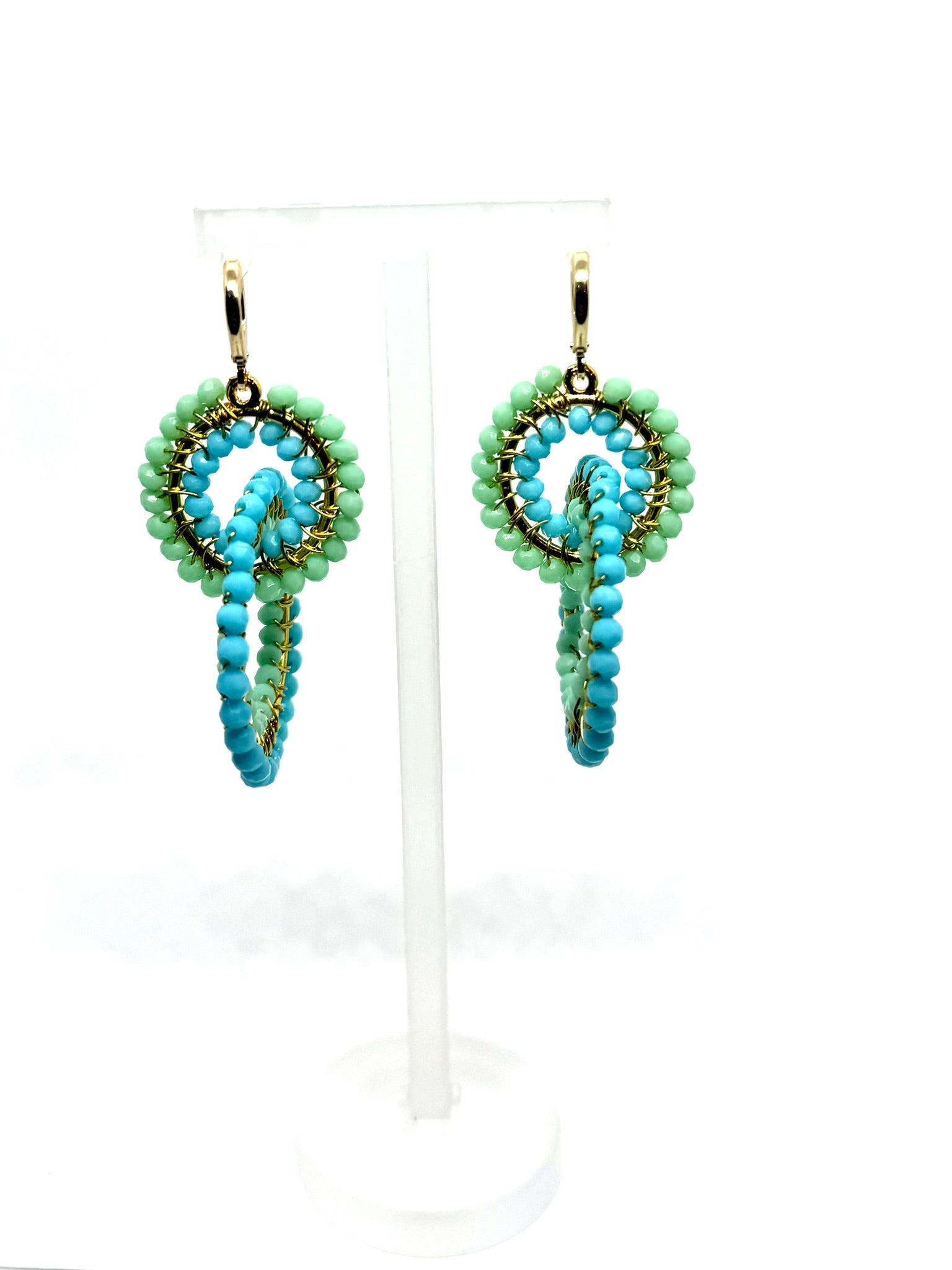 Elle Double Circle Earrings