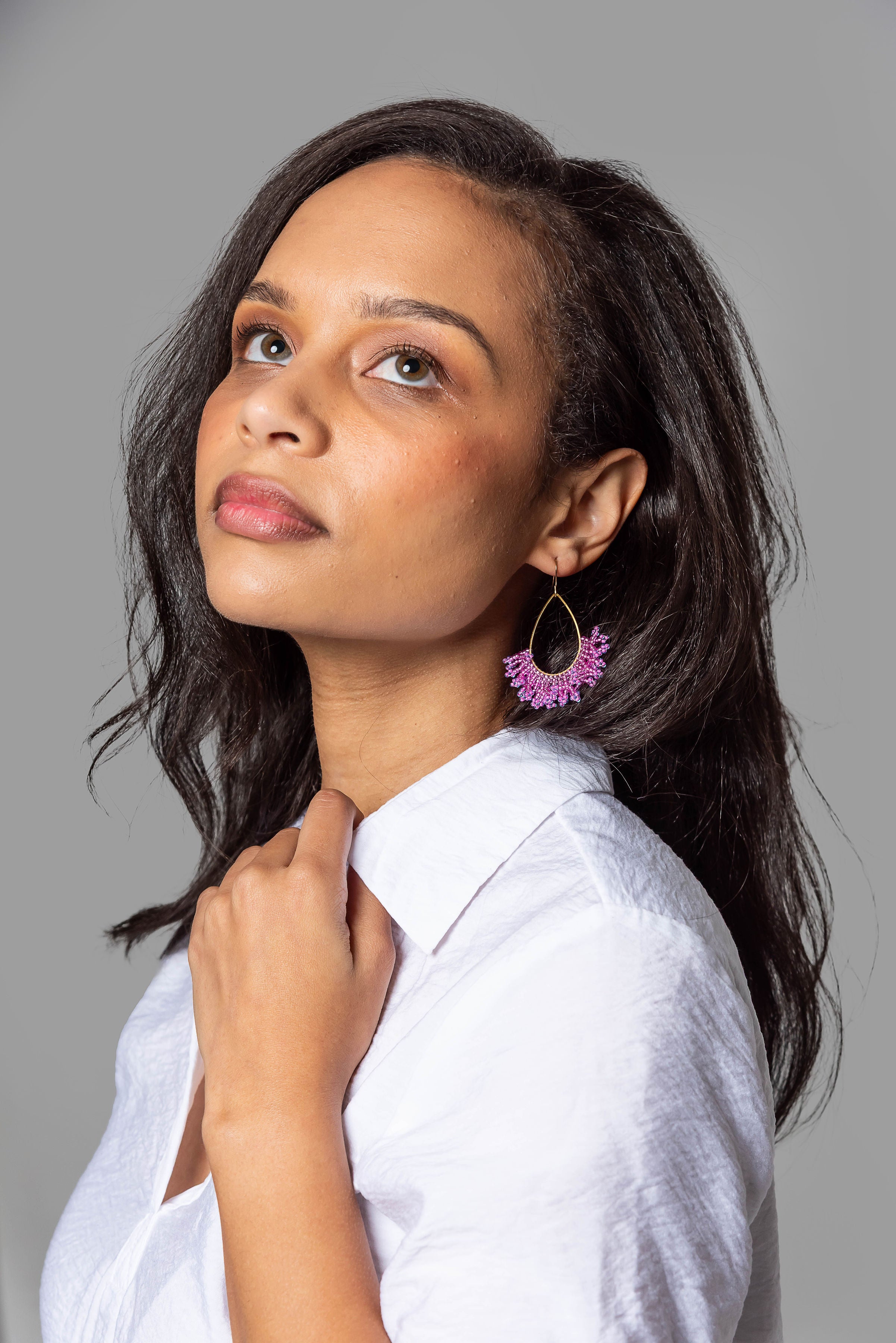 Jabulani Drop Beaded Earrings
