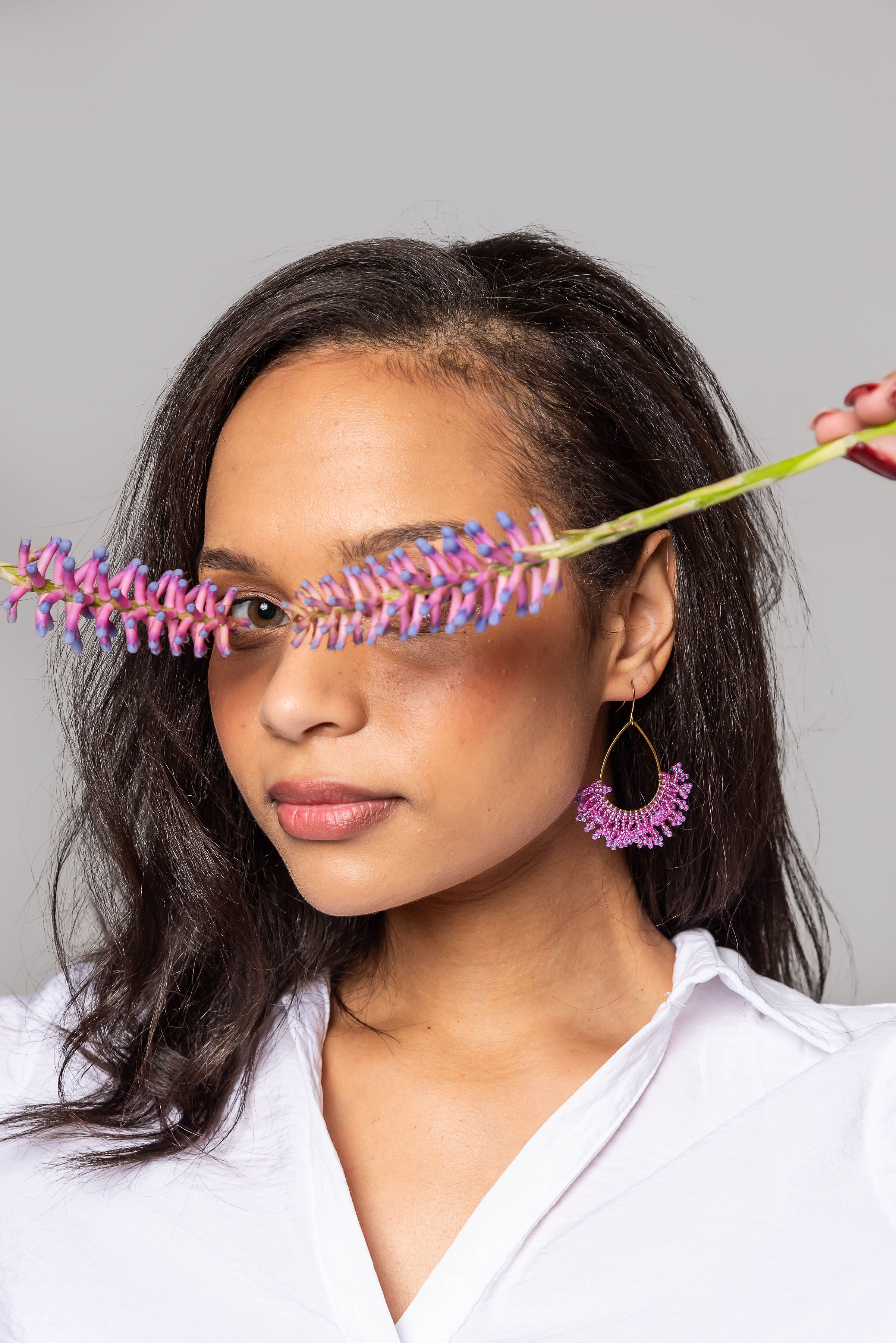 Jabulani Drop Beaded Earrings