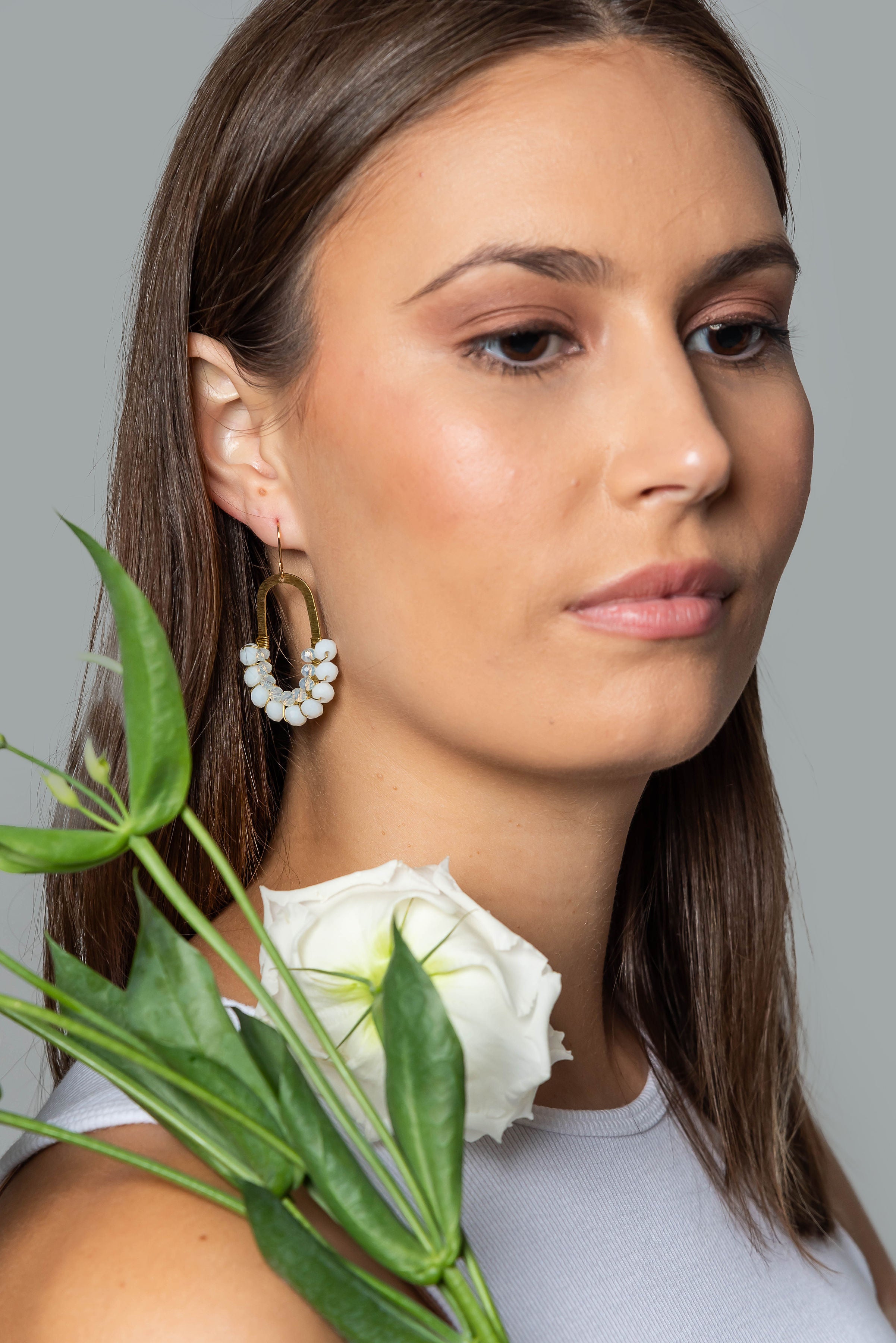 Modern Oval Earrings