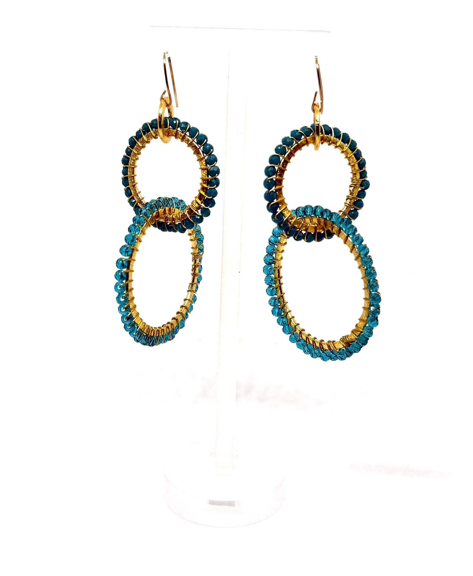 Lite Links Beaded Earrings