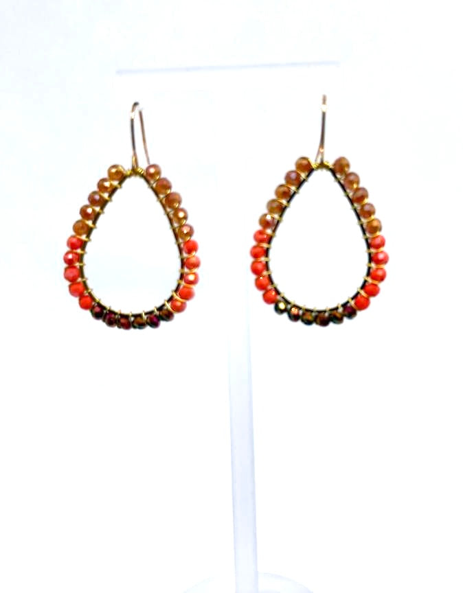 Mix Teardrop Earrings